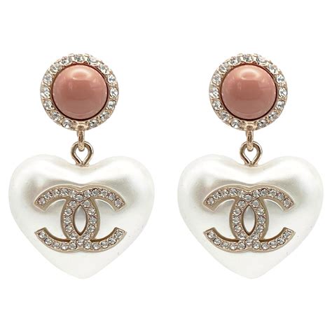 chanel face coco earrings|Coco Chanel earrings for sale.